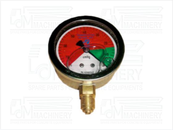 Putzmeister Spare Part VACUUM GAUGE 