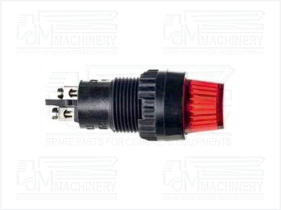 Putzmeister Spare Part SIGNAL LAMP RED