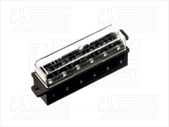 Putzmeister Spare Part FUSE BOX 6 POLE