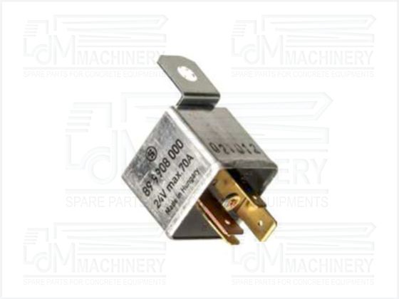 Putzmeister Spare Part RELAY 24V-40A