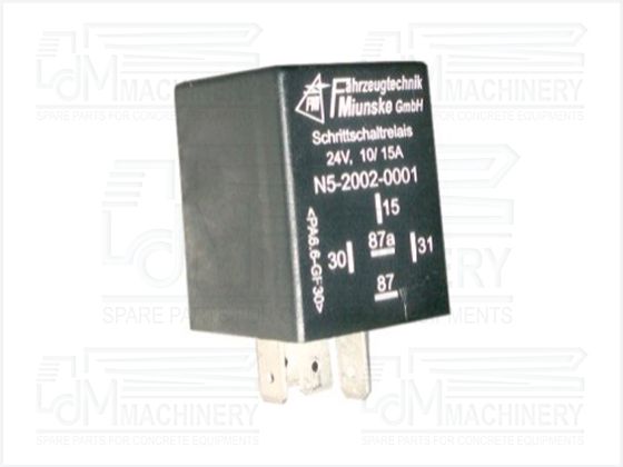 Putzmeister Spare Part STEP RELAY 24V;1 WECHS