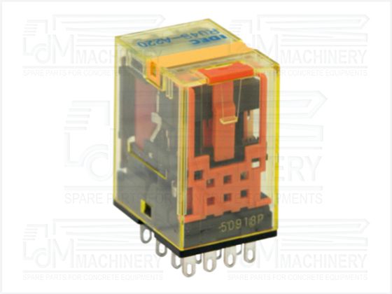 Putzmeister Spare Part RELAY 24V;4 WECHS