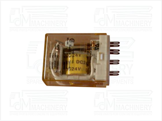 Putzmeister Spare Part RELAY 24V;2 WECHS