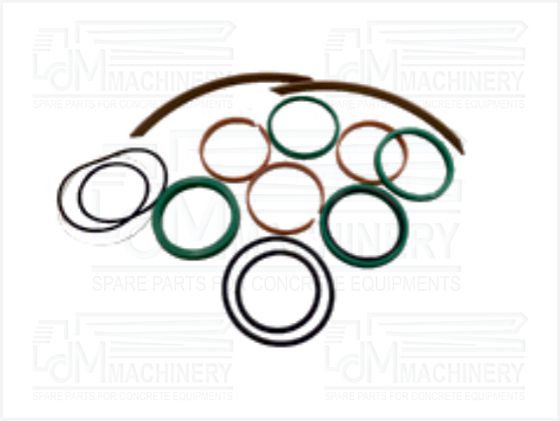 Schwing Spare Part REPAIR KIT FOR DIFFERENTIAL CYLINDER Q125/80x2000