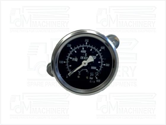 PRESSURE GAUGE 600 BAR