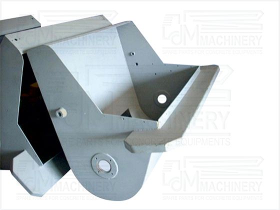 Sermac Spare Part HOPPER UPPER BODY