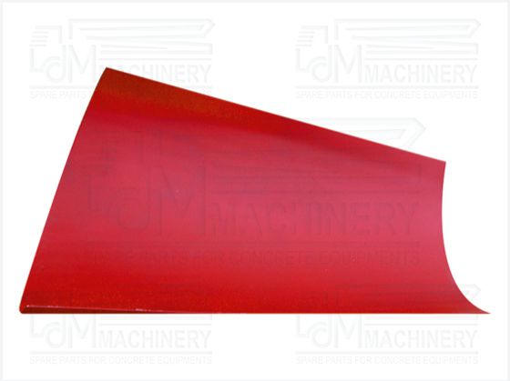 Truck Mixer Spare Part WEAR PLATE FOR FILLING CHUTE