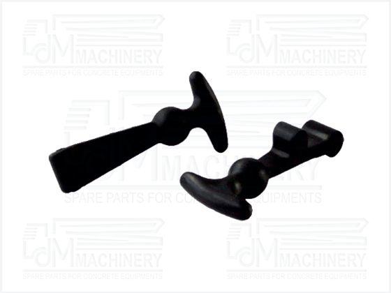 Truck Mixer Spare Part RUBBER LOCK FOR FLIP OVER CHUTE