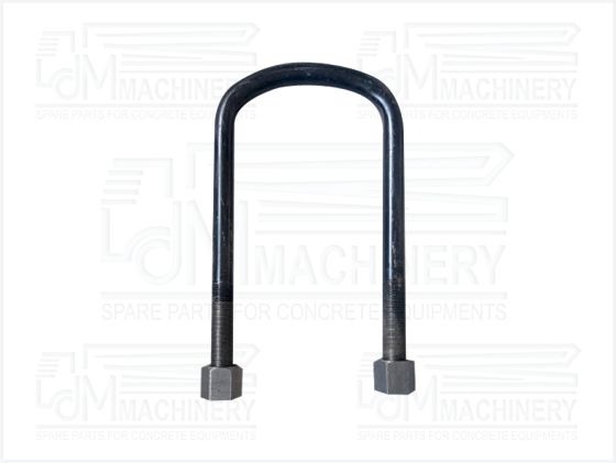 Truck Mixer Spare Part CHASIS U BOLT CLAMP