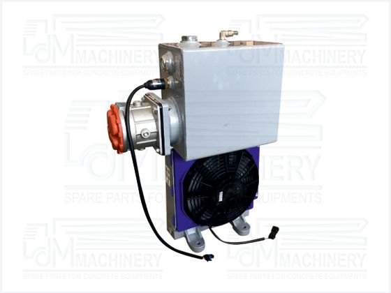 Truck Mixer Spare Part OIL COOLER COMPLETE