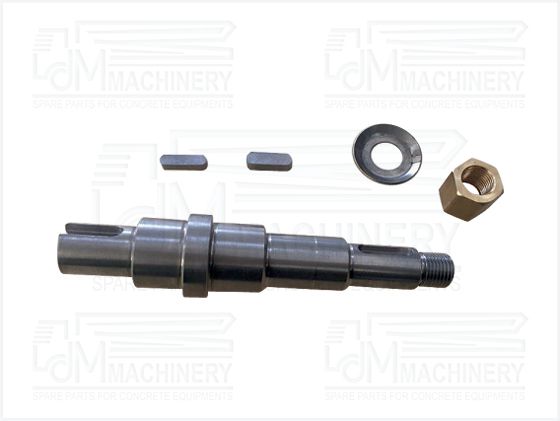 Truck Mixer Spare Part SHAFT FOR WATER PUMP IMER L&T TYPE